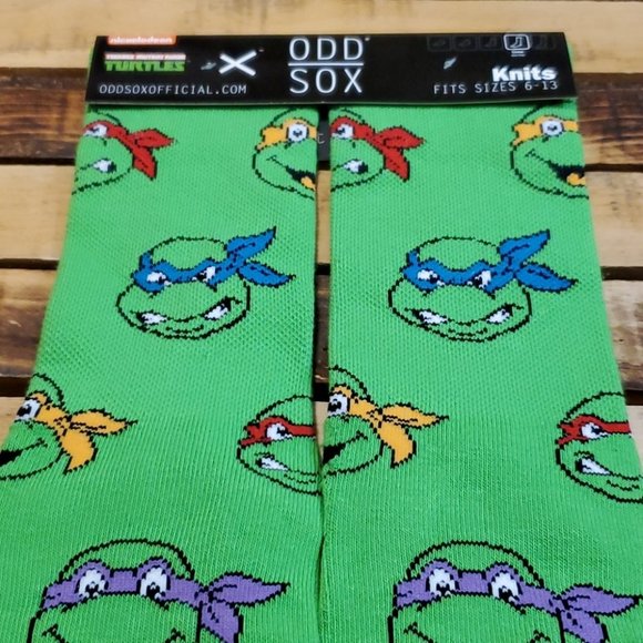 Odd Sox Ninja Turtles Size Large - Picture 3 of 8